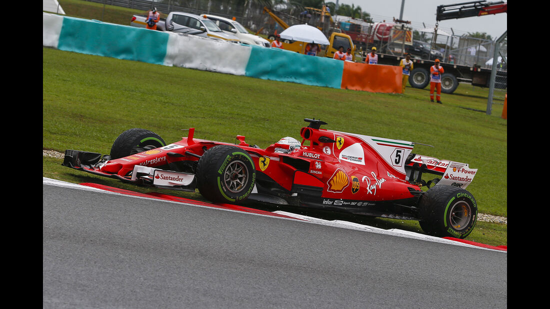 Sebastian Vettel - Ferrari - GP Malaysia - Sepang - 29. Oktober 2017