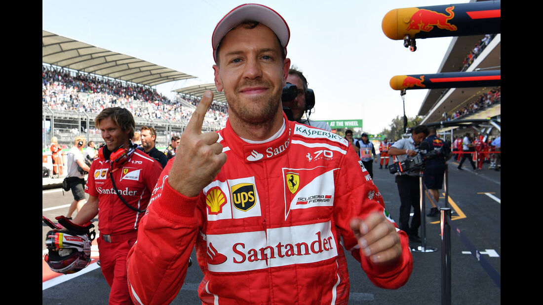 Sebastian Vettel - Ferrari - GP Mexiko 2017 - Qualifying