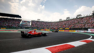 Sebastian Vettel - Ferrari - GP Mexiko 2017 - Rennen 