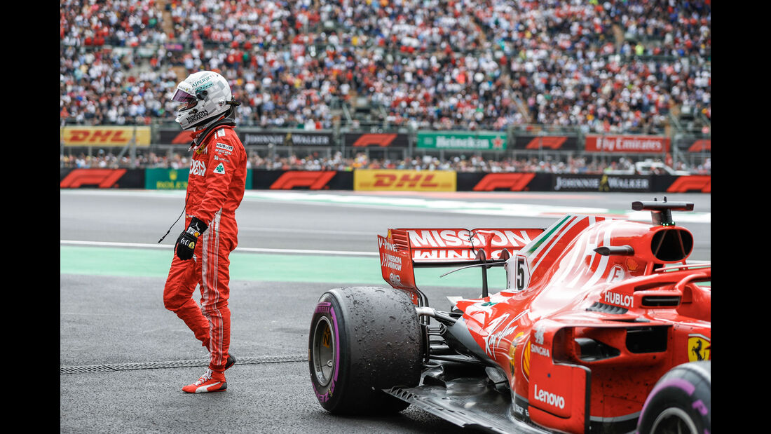 Sebastian Vettel - Ferrari - GP Mexiko 2018