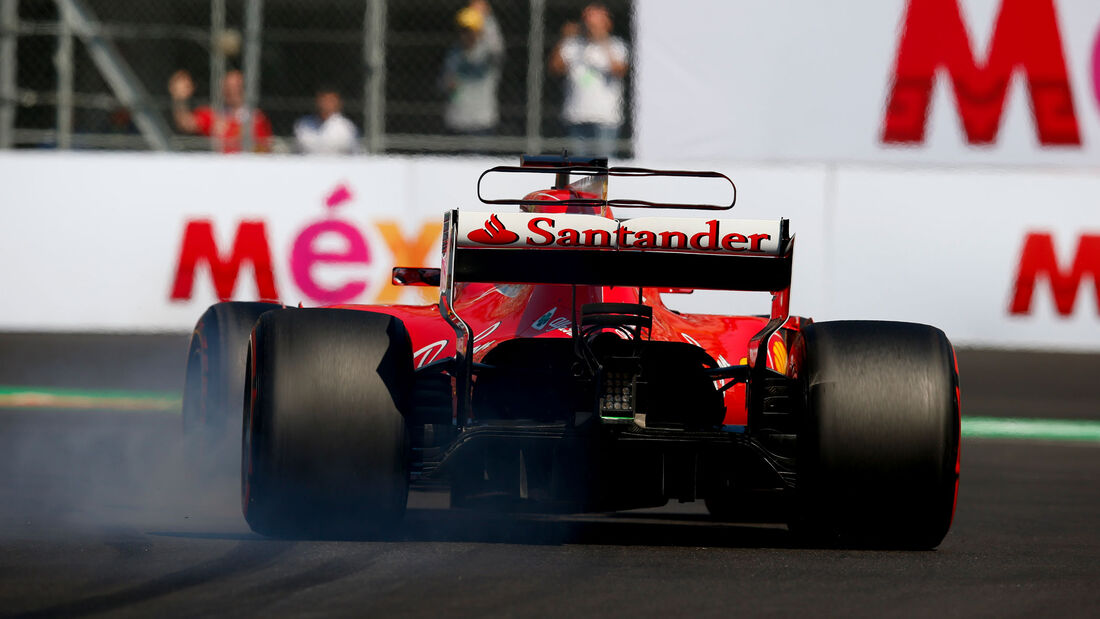 Sebastian Vettel - Ferrari - GP Mexiko - Formel 1 - Freitag - 27.10.2017