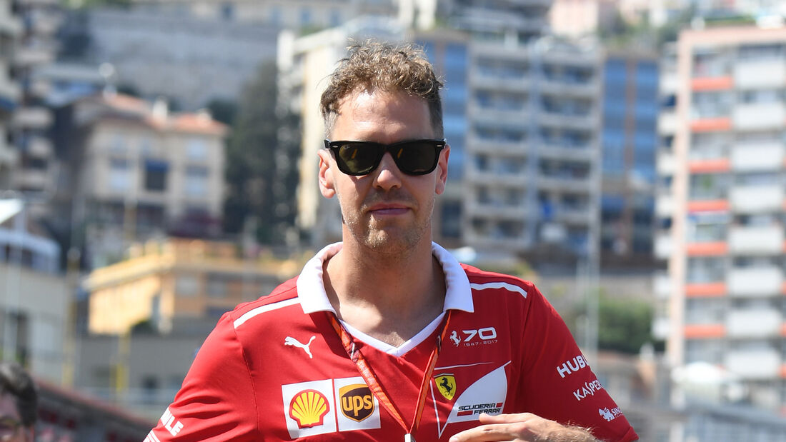 Sebastian Vettel - Ferrari - GP Monaco - Formel 1 - 24. Mai 2017