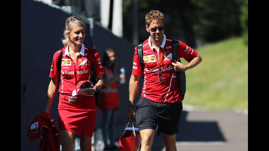 Sebastian Vettel - Ferrari - GP Österreich 2017 - Spielberg - Formel 1 - Donnerstag - 6.7.2017