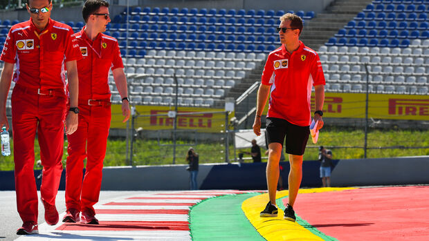 Sebastian Vettel - Ferrari - GP Österreich - Spielberg - Donnerstag - 27. Juni 2019