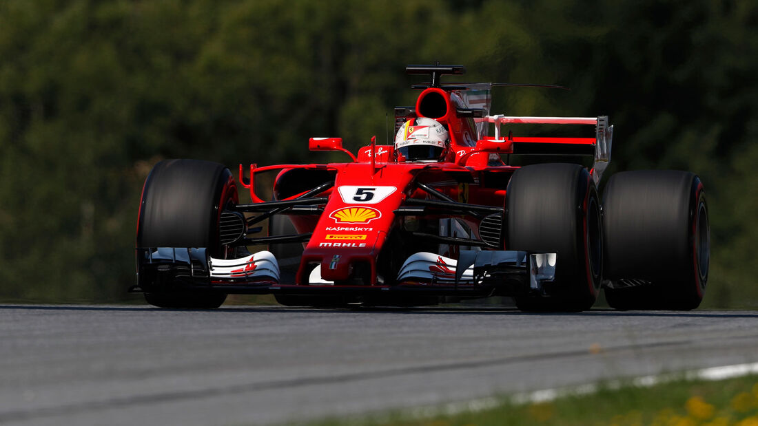 Sebastian Vettel - Ferrari - GP Österreich - Spielberg - Formel 1 - Freitag - 7.7.2017