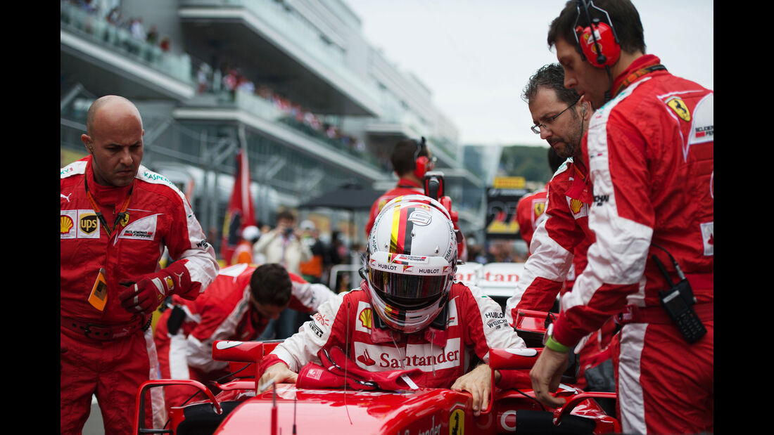Sebastian Vettel - Ferrari - GP Russland 2015 - Sochi - Rennen
