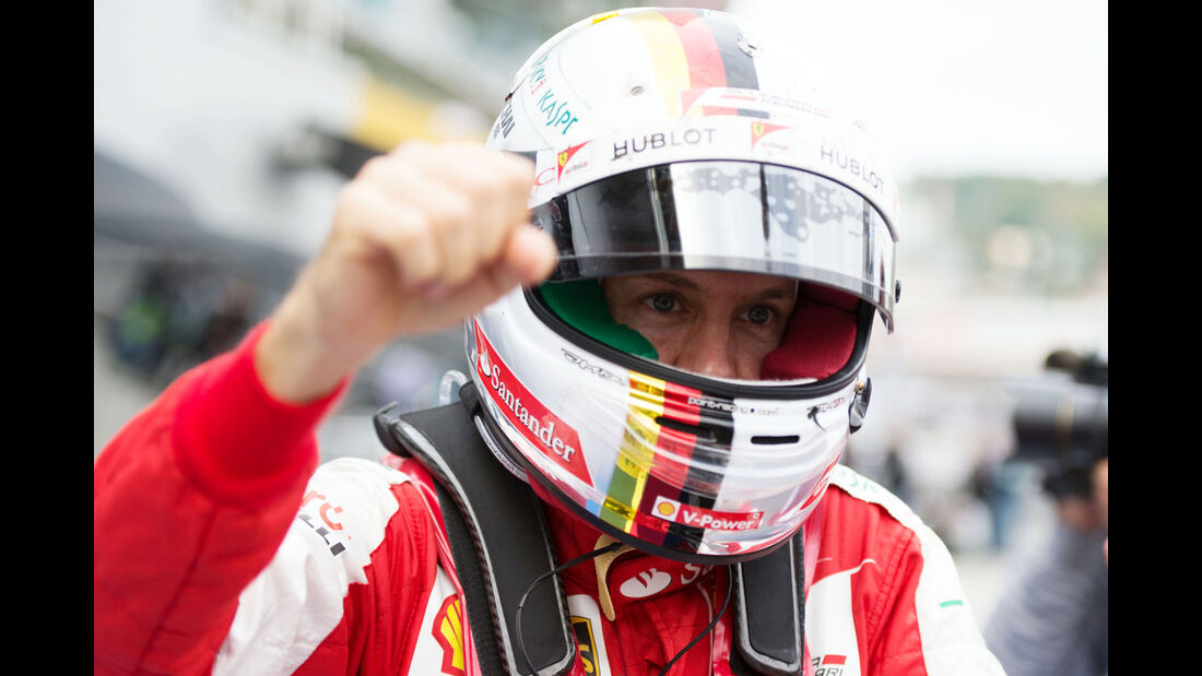 Sebastian Vettel - Ferrari - GP Russland 2015 - Sochi - Rennen
