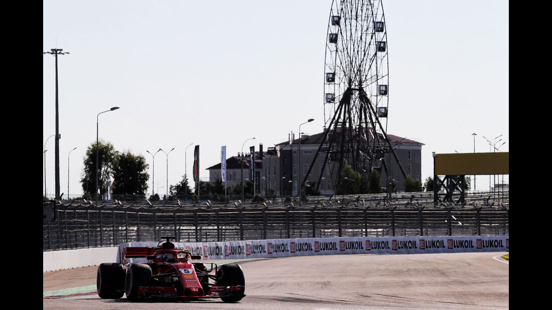 Sebastian Vettel - Ferrari - GP Russland 2018 - Sotschi - Qualifying