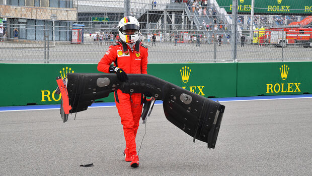 Sebastian Vettel - Ferrari - GP Russland 2020 - Sotschi