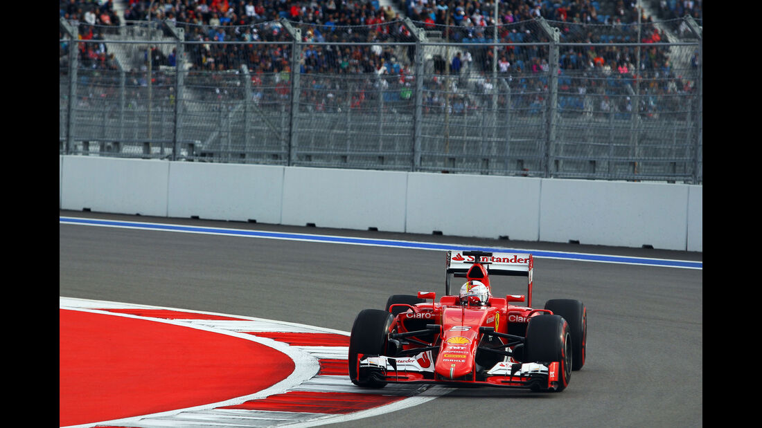 Sebastian Vettel - Ferrari - GP Russland - Qualifying - Samstag - 10.10.2015
