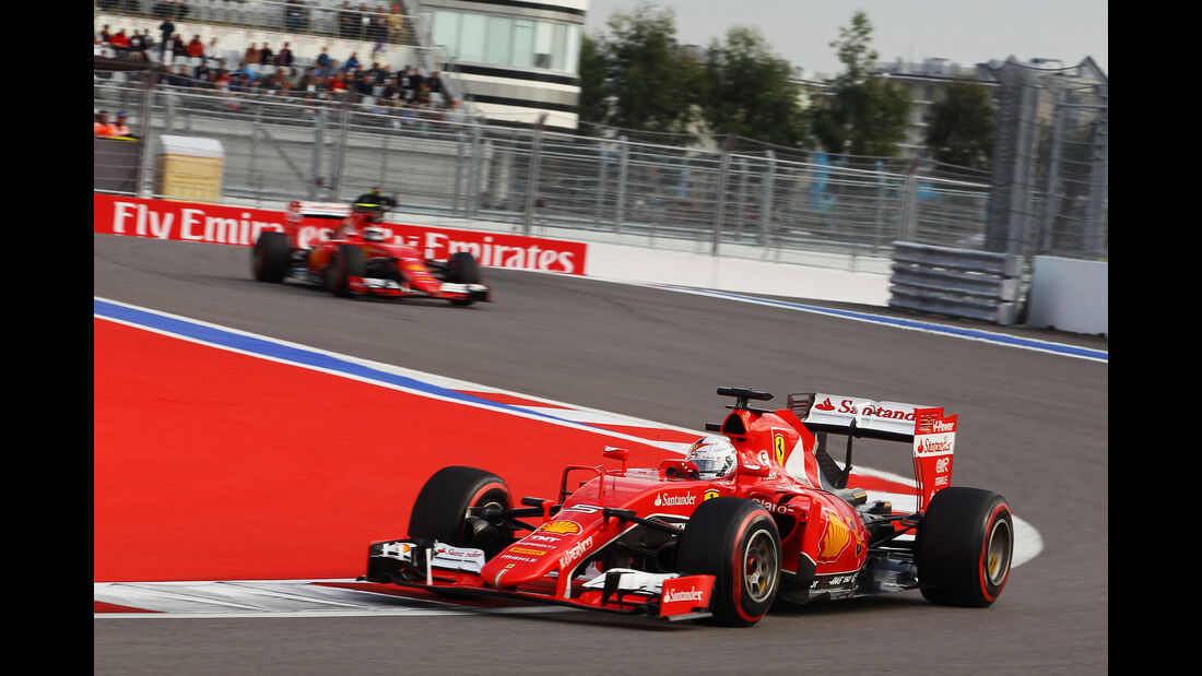 Sebastian Vettel - Ferrari - GP Russland - Qualifying - Samstag - 10.10.2015