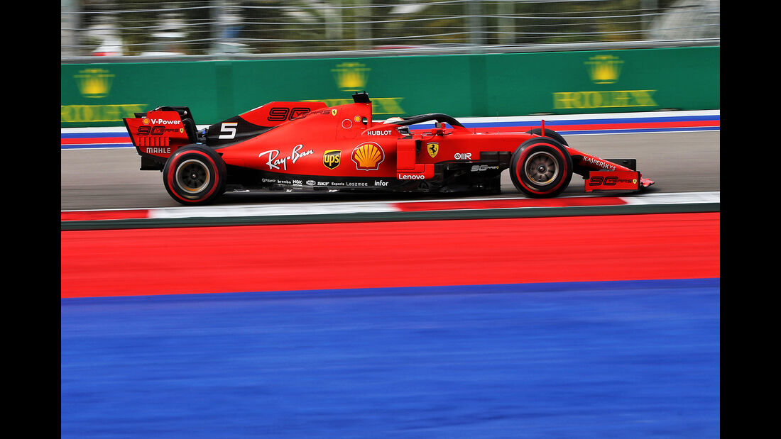 Sebastian Vettel - Ferrari - GP Russland - Sotschi - Formel 1 - Freitag - 27.9.2019