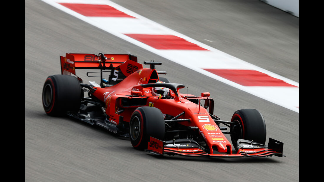 Sebastian Vettel - Ferrari - GP Russland - Sotschi - Formel 1 - Freitag - 27.9.2019