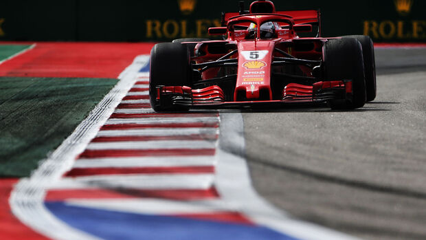 Sebastian Vettel - Ferrari - GP Russland - Sotschi - Formel 1 - Freitag - 28.9.2018