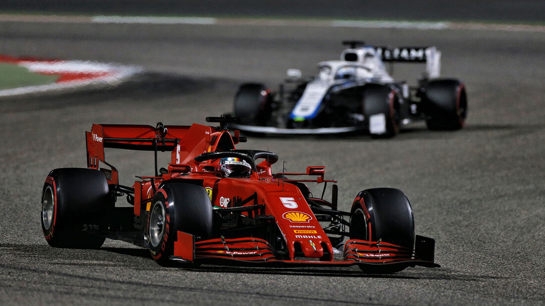 Sebastian Vettel - Ferrari - GP Sakhir 2020 - Bahrain - Rennen 