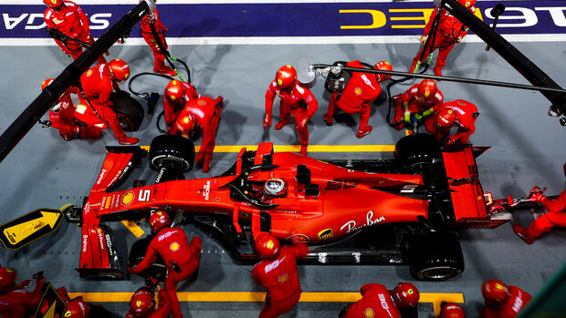 Sebastian Vettel - Ferrari - GP Singapur 2019 - Rennen 