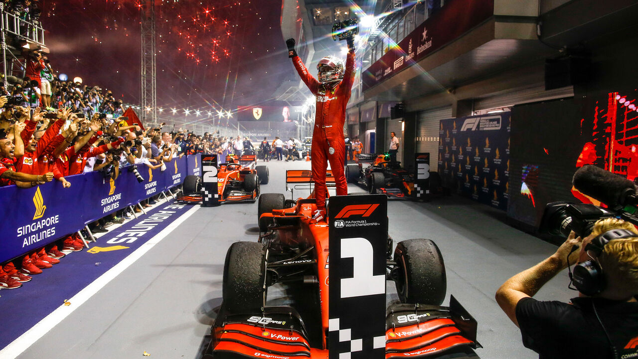 F1 Fotos Gp Singapur 2019 Highlights Des Nachtrennens Auto Motor Und Sport