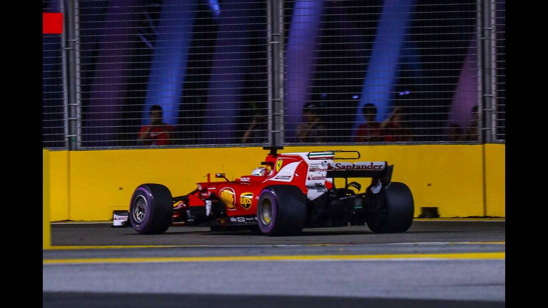 Sebastian Vettel - Ferrari - GP Singapur - Qualifying 