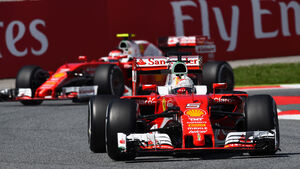 Sebastian Vettel - Ferrari - GP Spanien 2016