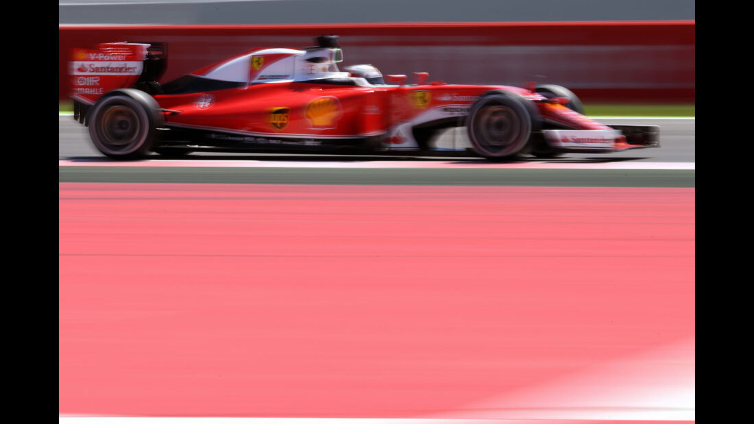 Sebastian Vettel - Ferrari - GP Spanien 2016 - Barcelona - Sonntag - 15.5.2016