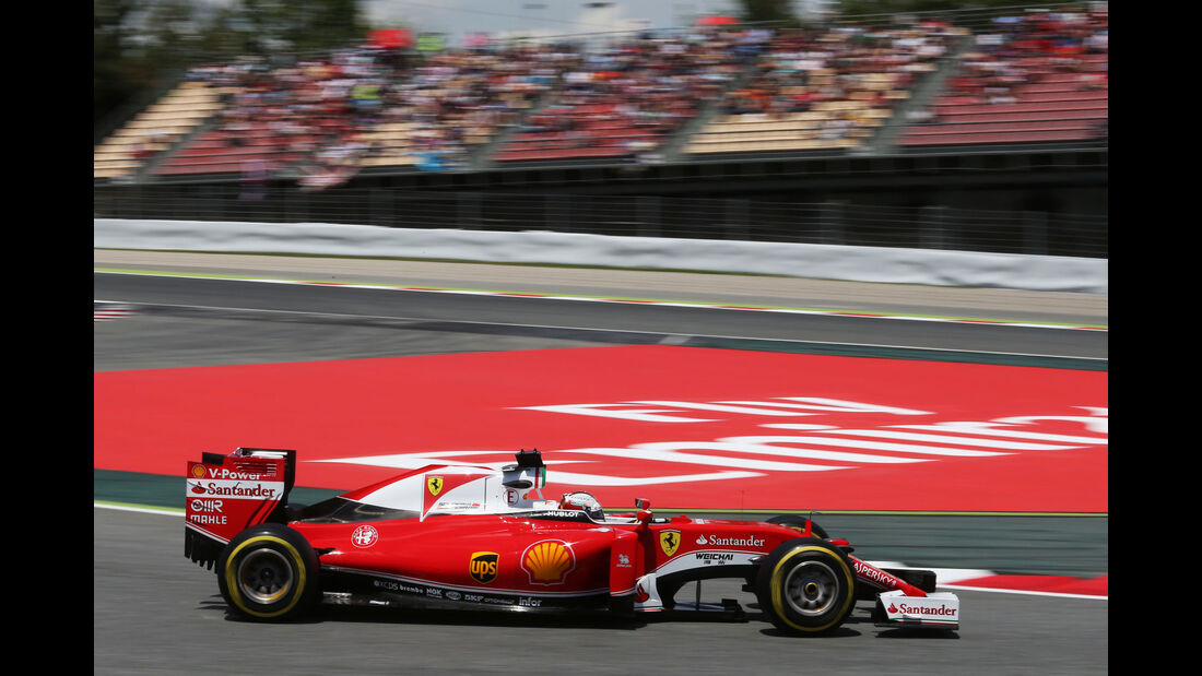Sebastian Vettel - Ferrari - GP Spanien 2016 - Qualifying - Samstag - 14.5.2016
