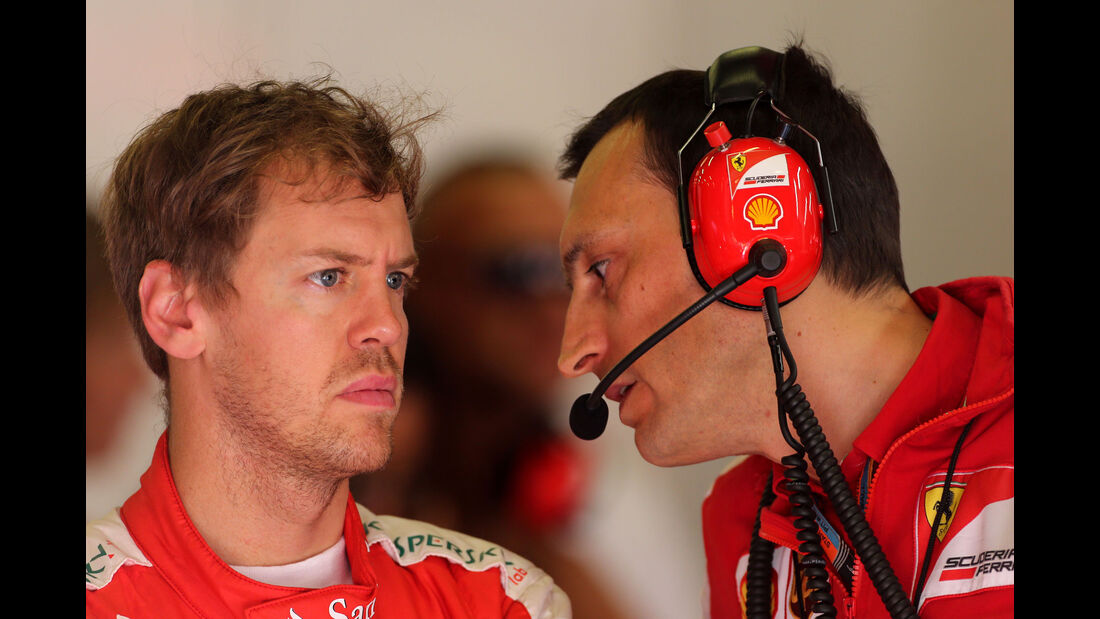 Sebastian Vettel - Ferrari - GP Spanien - Barcelona - Freitag - 8.5.2015