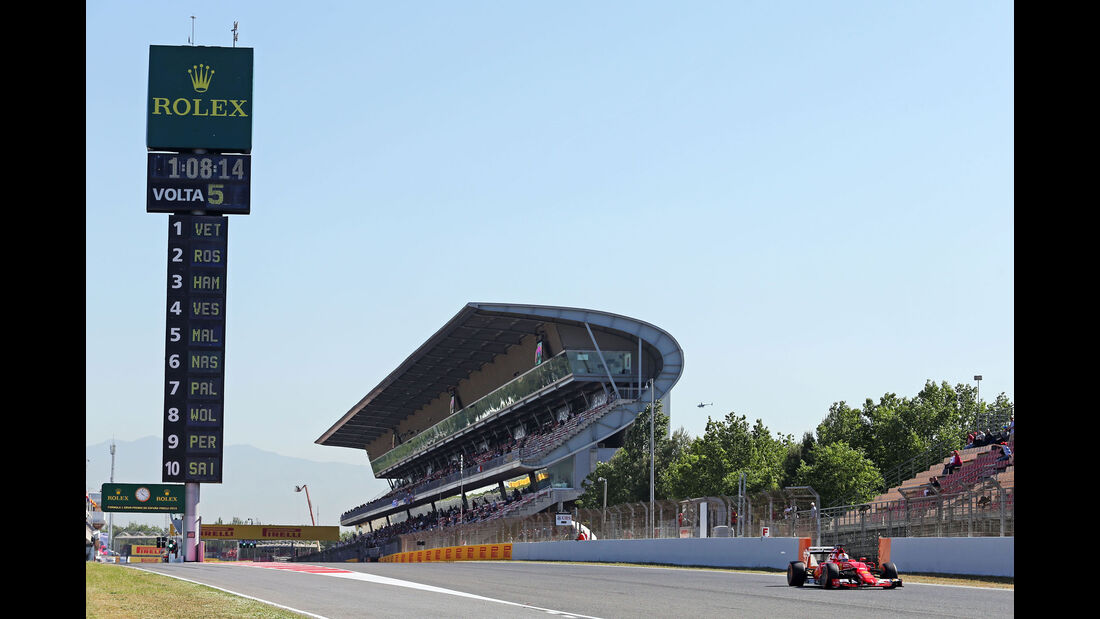 Sebastian Vettel - Ferrari - GP Spanien - Barcelona - Freitag - 8.5.2015