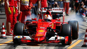 Sebastian Vettel - Ferrari - GP Spanien - Qualifying - Samstag - 9.5.2015