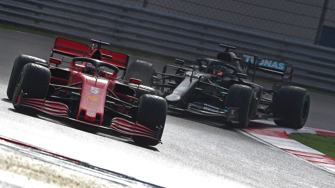 Sebastian Vettel - Ferrari - GP Türkei 2020 - Istanbul - Rennen 