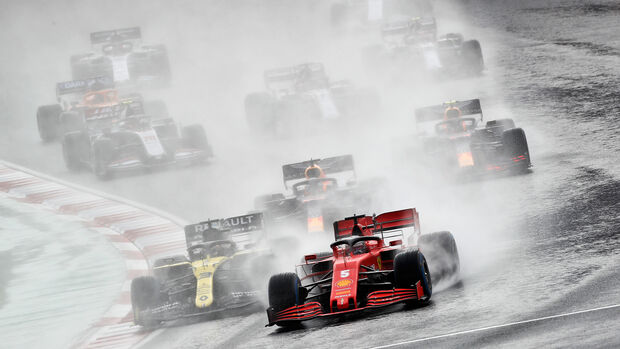 Sebastian Vettel - Ferrari - GP Türkei 2020 - Istanbul - Rennen