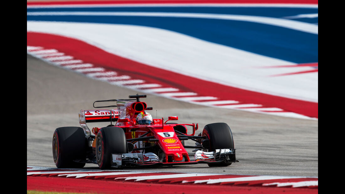 Sebastian Vettel - Ferrari - GP USA 2017 - Qualifying