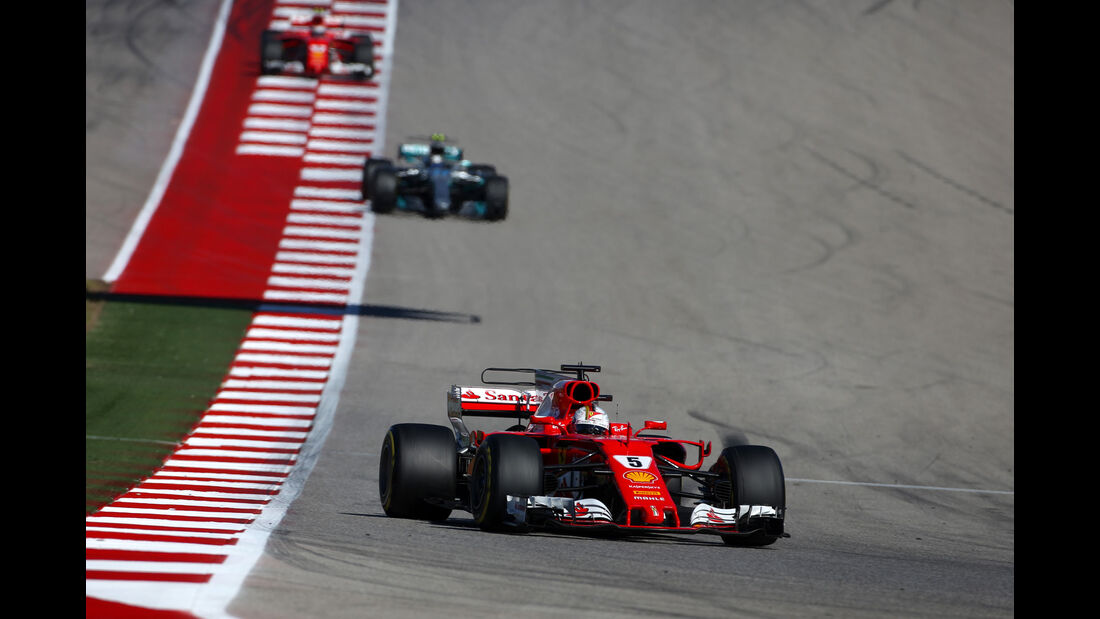 Sebastian Vettel - Ferrari - GP USA 2017 - Rennen