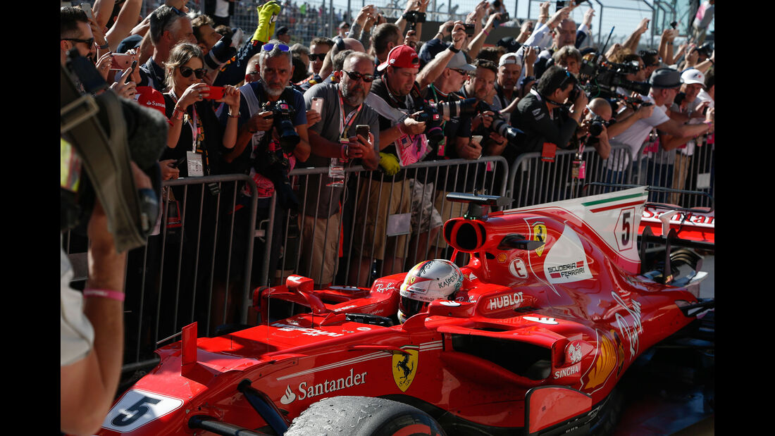 Sebastian Vettel - Ferrari - GP USA 2017 - Rennen