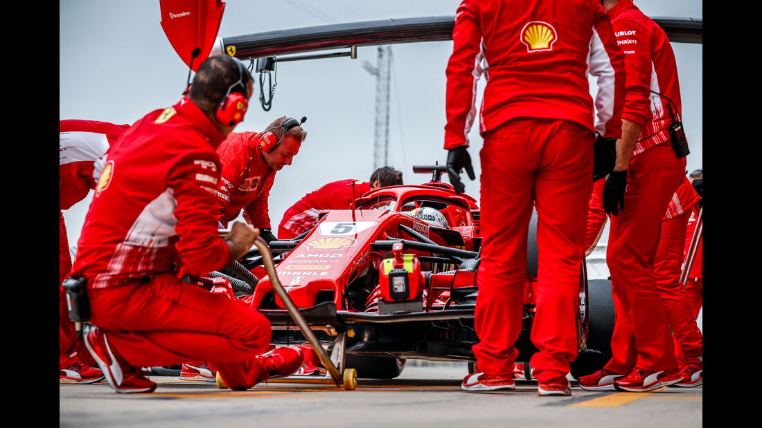 Sebastian Vettel - Ferrari - GP USA 2018