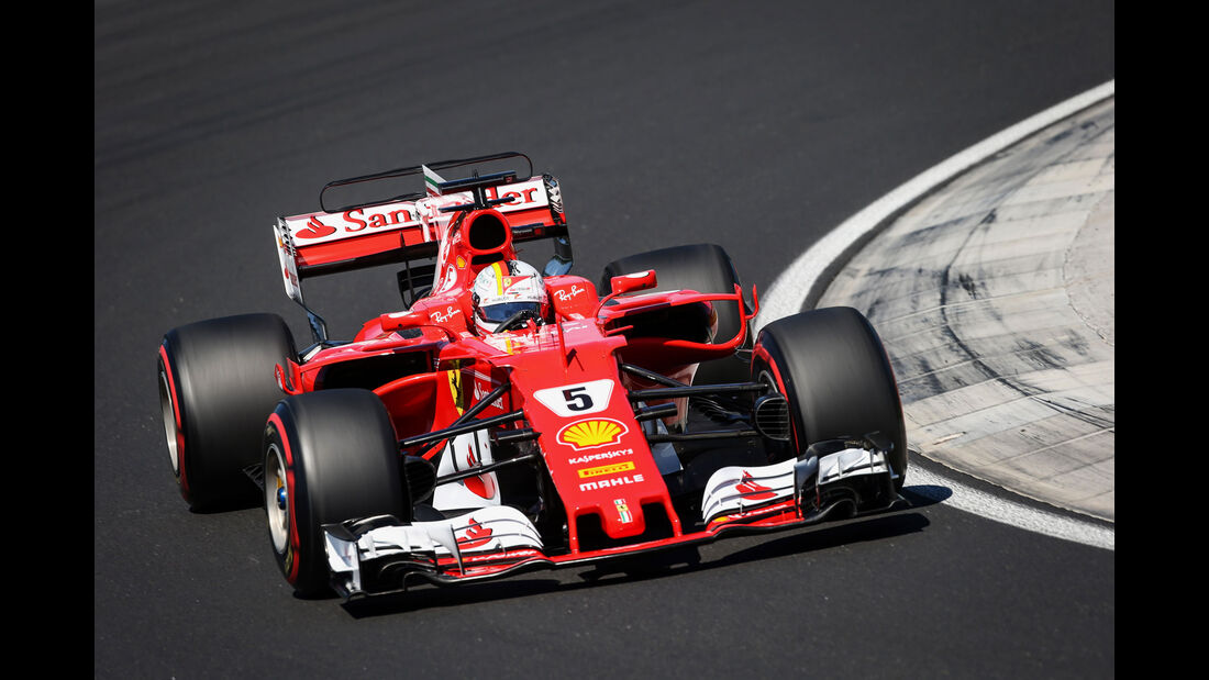 Sebastian Vettel - Ferrari - GP Ungarn 2017 - Budapest - Qualifying