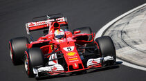 Sebastian Vettel - Ferrari - GP Ungarn 2017 - Budapest - Qualifying