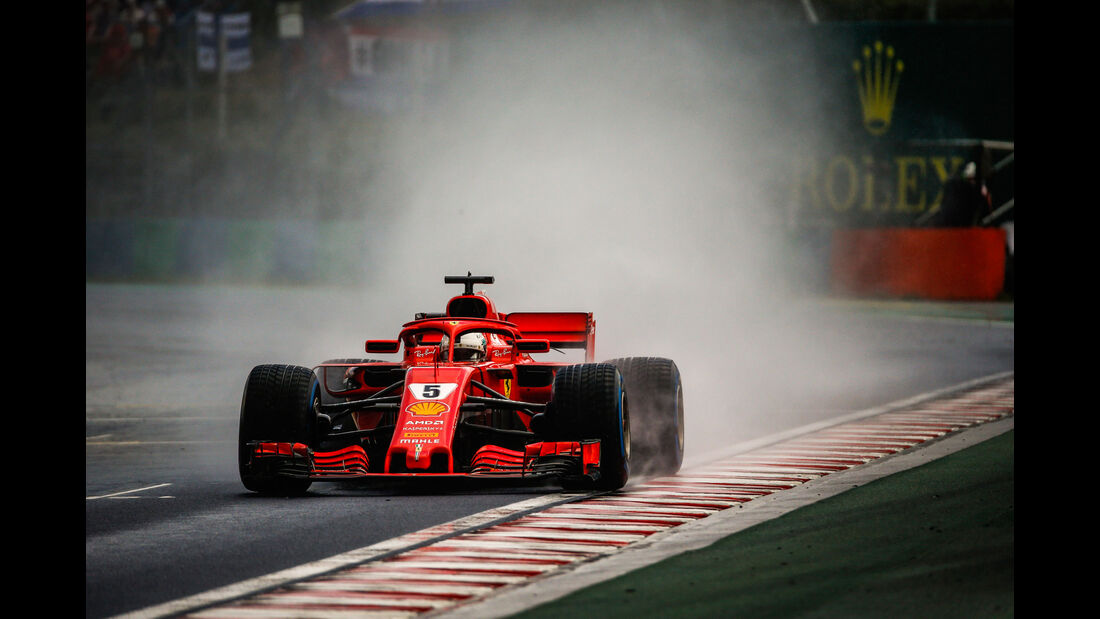 Sebastian Vettel - Ferrari - GP Ungarn 2018 - Qualifying