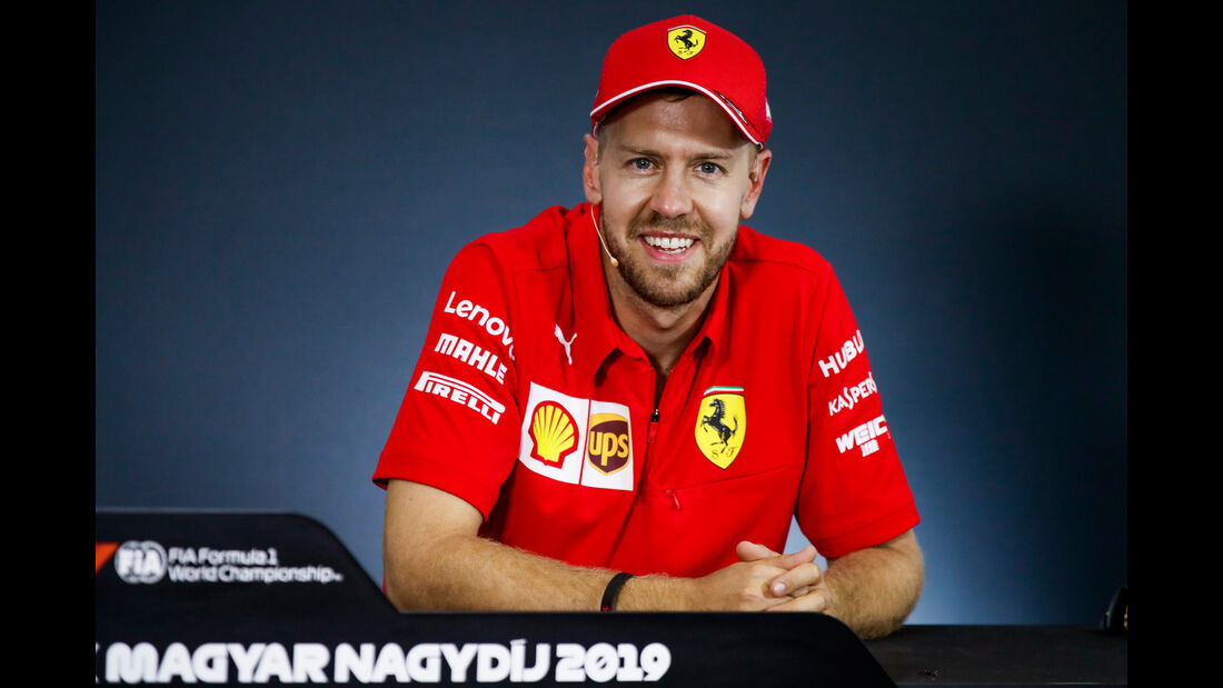 Sebastian Vettel - Ferrari - GP Ungarn 2019 - Budapest - Rennen 