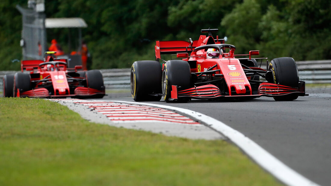 Sebastian Vettel - Ferrari - GP Ungarn 2020 - Budapest