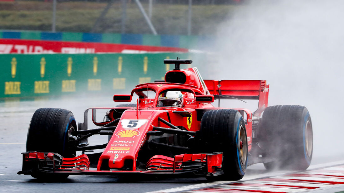 Sebastian Vettel - Ferrari - GP Ungarn - Budapest - Qualifying 