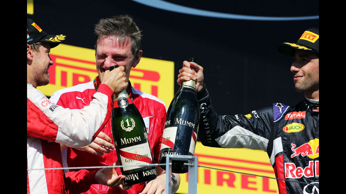 Sebastian Vettel - Ferrari - GP Ungarn - Budapest - Rennen - Sonntag - 26.7.2015