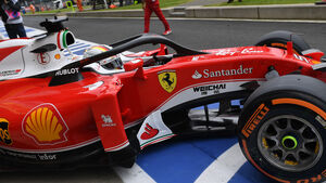 Sebastian Vettel - Ferrari - Halo 2 - Heiligenschein - Cockpitschutz - GP England 2016