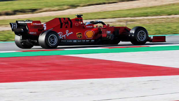 Sebastian Vettel - Ferrari - Pirelli - Formel 1 - Testfahrten - Barcelona - 26.2.2020