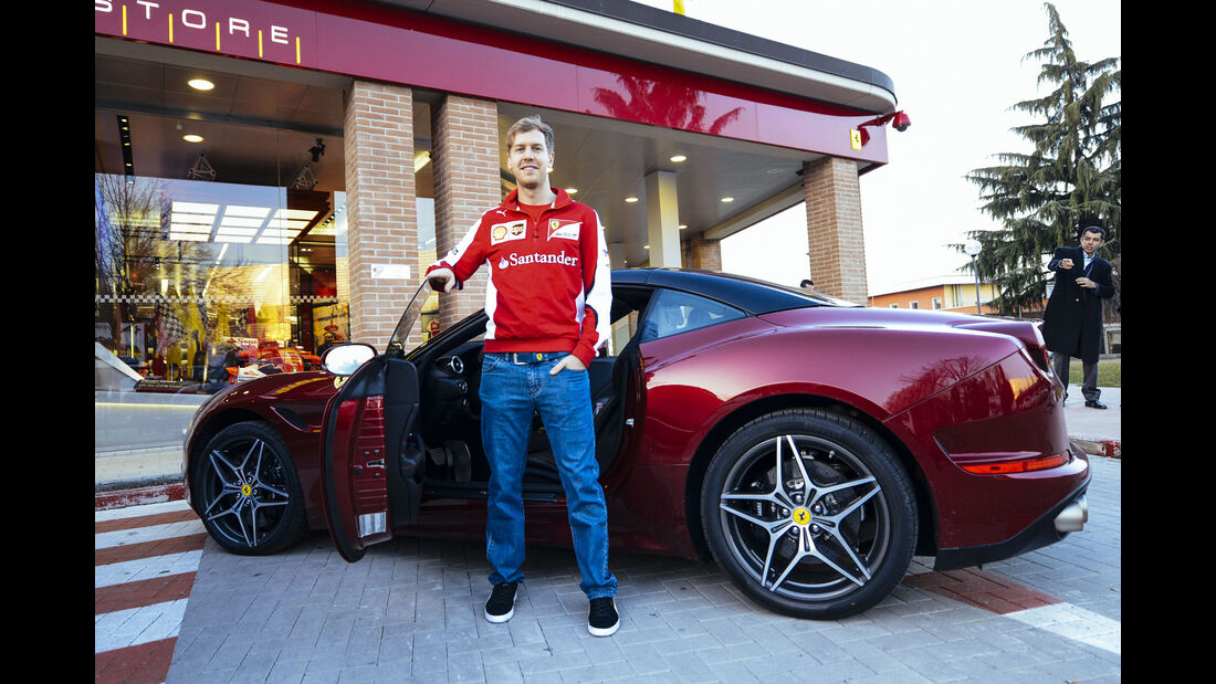 Sebastian Vettel - Ferrari - Privatautos