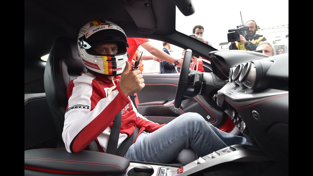 Sebastian Vettel - Ferrari Racing Days - Budapest 2015