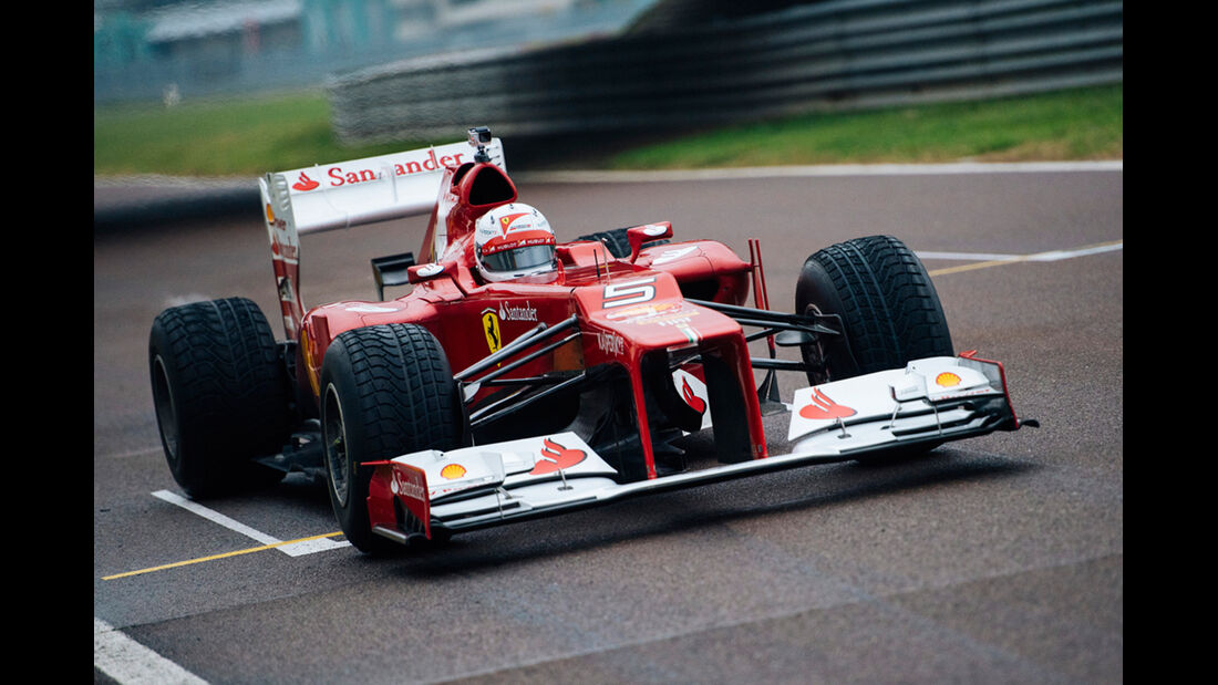 Sebastian Vettel - Ferrari-Test - Fiorano - 2014
