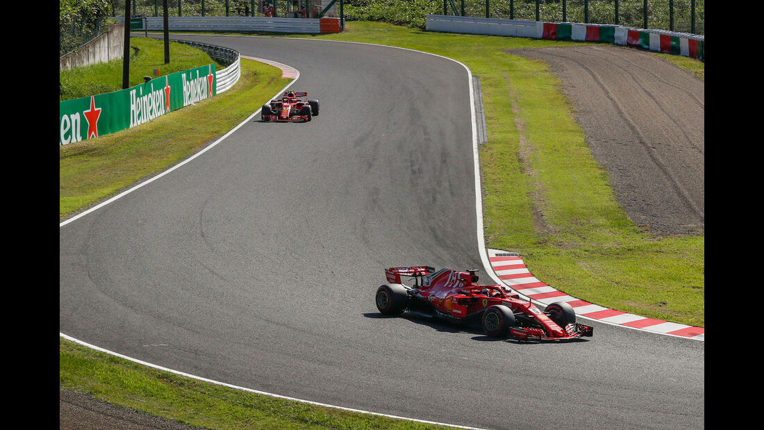 Sebastian Vettel - Ferrrari - GP Japan 2018 - Suzuka - Rennen
