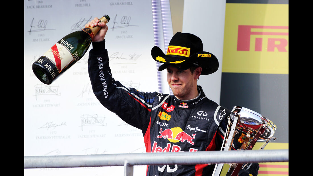Sebastian Vettel Formel 1 Austin GP USA 2012