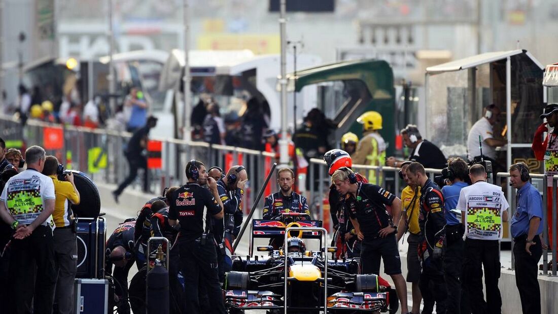 Sebastian Vettel  - Formel 1 - GP Abu Dhabi - 04. November 2012