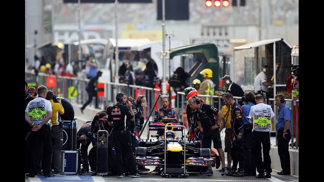 Sebastian Vettel  - Formel 1 - GP Abu Dhabi - 04. November 2012